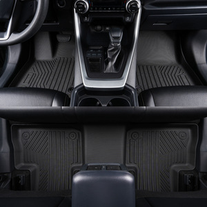 Nouveauté, vente flash, tapis de sol de voiture en TPE, ensemble complet, antidérapant, 5 mm d'épaisseur, design luxueux, <span class=keywords><strong>Audi</strong></span> <span class=keywords><strong>R8</strong></span> Spyder 2017-2019, excellent, 3 tapis - Product Image 5
