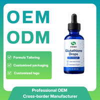 Complément Liquide Avancé de Glutathion en Gouttes avec Vitamine C & Formule Nutritionnelle Beauté – Vente en Gros de Gouttes de Glutathion