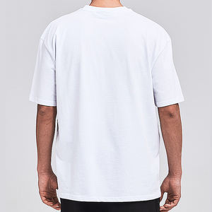 เสื้อยืดผ้าฝรั่งเศสเทอร์รี่คุณภาพสูง น้ำหนักมาก ทรงหลวม ไหล่ตก สั่งทำได้ ผู้ผลิตเสื้อยืดเปล่าสำหรับผู้ชาย - Product Image 4