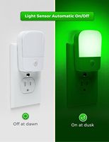 ZHILAI Mini capteur de lumière verte ABS, économie d'énergie, réglage de la luminosité, variateur d'intensité, moderne, certifié FCC, CRI 80 LED