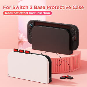 เคสพลาสติก ABS ยี่ห้อ Jemdo สำหรับ Nintendo Switch 2 Dock ป้องกันการตก ลวดลายปรับแต่งได้ หลายสี เคสสำหรับเครื่องเล่นวิดีโอเกม - Product Image 2