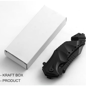 Cuchillo Plegable Táctico de Supervivencia para Exteriores PN-5957, Cuchillo de Rescate, Cuchillo de Caza de Bolsillo, Rompeventanas, Acero Inoxidable OEM - Product Image 5