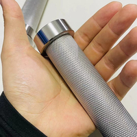 Agarradera Multifuncional de Acero Inoxidable 304 para Ejercicios de Press de Tríplice Cabeza, Press de Brazos Rectos, Agarre de Cuerda y Curl con Martillo