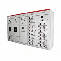 Armoire de distribution électrique extractible GCK (boîtier de distribution) à structure modulaire assemblée 660V 3150A pour immeubles de grande hauteur