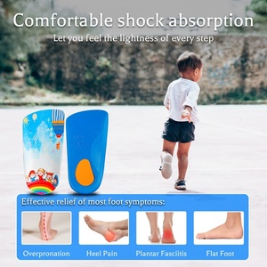 EVA Children's Arch Support <b>Insoles</b> Half Cushion Flat Feet Correction Orthopedic Durable Shock Absorption <b>Comfort</b> Shoe <b>Insoles</b> - Product Image 4