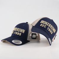 Casquette Trucker OEM personnalisée avec patch en caoutchouc brodé 3D, Performance, Plage, Hip Hop, Courbée, Tendance, Unisexe, Structurée, Réglable