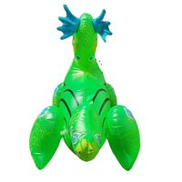 Ballon gonflable d'exercice Waterhan FTYP401JL en PVC, modèle Dragon Vert, pour enfants, 105,5 cm, capacité 20 kg+, utilisation extérieure toutes saisons