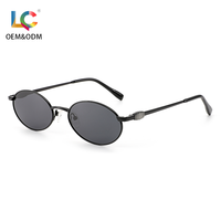 Lunettes de soleil polarisées UV400 en métal étroites, anti-éblouissement, monture antirouille pour la pêche, la navigation de plaisance et les activités de plein air (hommes et femmes) - Offre Spéciale