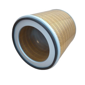 Élément de filtre à air pour compresseur d'air 1030097900, papier jaune perforé rond - Product Image 6