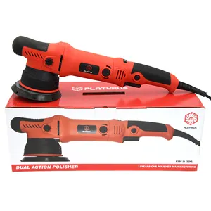 Polisseuse de voiture PLATYPUS 1000W à double <span class=keywords><strong>action</strong></span>, 6 vitesses réglables, 110-230V, longue poignée, plateau de support de 5 pouces, certifiée CE, garantie 1 an - Product Image 1