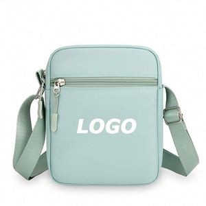 Mini Crossbody Phone Bag for Women, Oxford Cloth <b>Small</b> Shoulder Purse With Multiple Compartments, Promotional Gift With Logo - Product Image 1