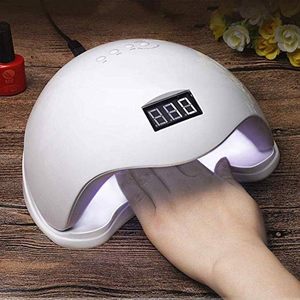 Séchoir à ongles professionnel SUN5 48W UV LED, 24 perles LED, capteur intelligent, lampe à ongles pour salon et usage domestique, durcissement de la peinture à ongles - Product Image 4