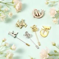 Broche et épingles de luxe personnalisées en alliage de zinc, à revers creux, faible MOQ avec épreuve numérique gratuite, pour vêtements