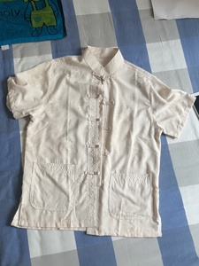 Traje Tang <span class=keywords><strong>de</strong></span> cáñamo <span class=keywords><strong>de</strong></span> algodón hecho a mano para hombre, ropa tradicional china para sala <span class=keywords><strong>de</strong></span> té en casa, conjunto básico <span class=keywords><strong>de</strong></span> dos piezas con diseño personalizado - Product Image 3