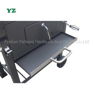 <span class=keywords><strong>Griglia</strong></span> a Carbone per Barbecue <span class=keywords><strong>Quadrata</strong></span> Grande da 24 Pollici con Tavolo Laterale - Product Image 5