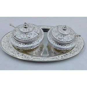 Plateau de service élégant pour la maison, les fêtes, les restaurants et les hôtels – Idéal pour les aliments, les collations et le café – Nouvelle collection très demandée - Product Image 1