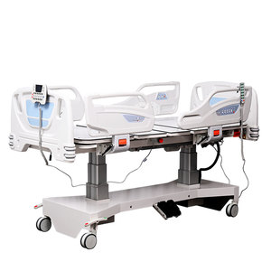 Lits d'hôpital motorisés réglables à 7 fonctions avec capacité de 250 kg, design moderne pour soins intensifs, métal durable - Product Image 4