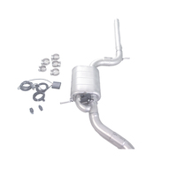 Silencieux d'échappement GFC Catback pour VW Scirocco 1.4T 2.0T 2009~2016, système d'échappement à soupape électrique pour voiture, construit avec des tuyaux en SUS304