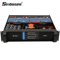 Amplificador de Potencia Sinbosen OEM de 110V/220V para Sistema Line Array, Potente Amplificador de Potencia Chino para Escenario