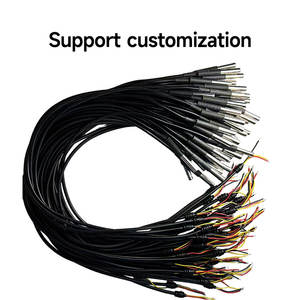 Ds18b20 वाटरप्रूफ तापमान सेंसर स्टेनलेस स्टील पैकेज 1m 3m 5m 18b20 केबल जांच - Product Image 6