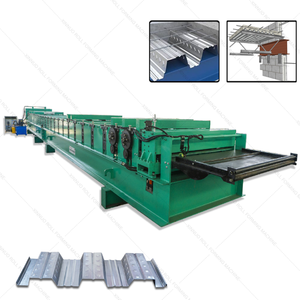 아연 도금 강철 신형 강철 맞춤형 데크 바닥 타일 만들기 기계 라인 - Product Image 6