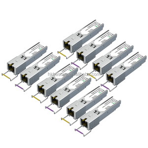 Módulo Transceptor SFP Monomodo Monofibra 1.25G SMF 1490/1550nm SC 100KM Fibra Óptica WiFi FTTH IP TCP SDK - Product Image 1
