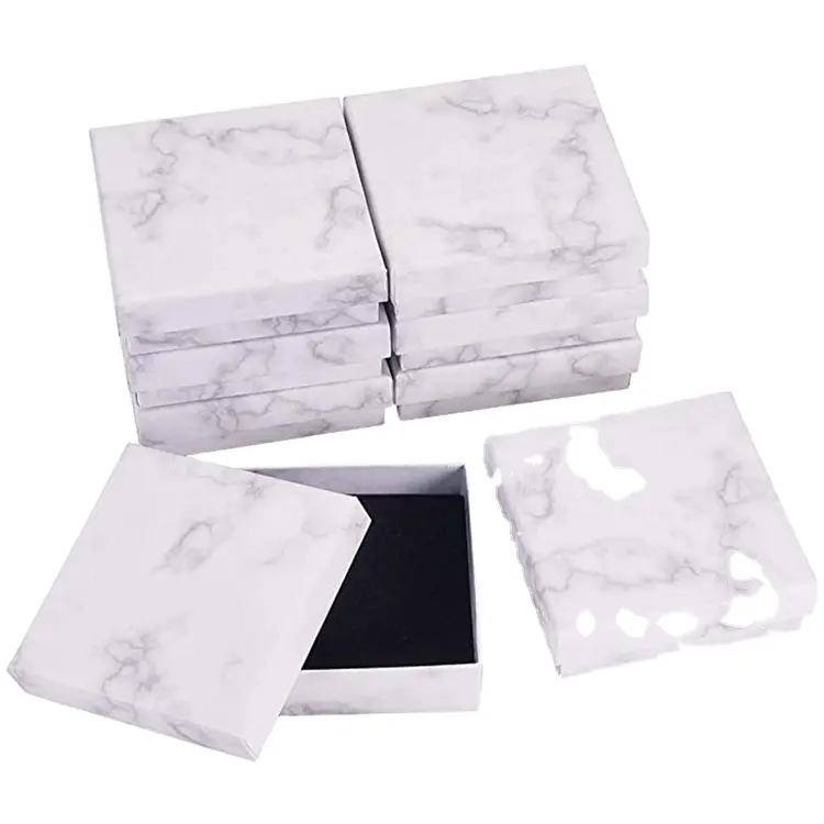 Paper Box Packaging Promotional High Quality Simple Luxury Style White Gift Paper Packing Box Craft Paper Box