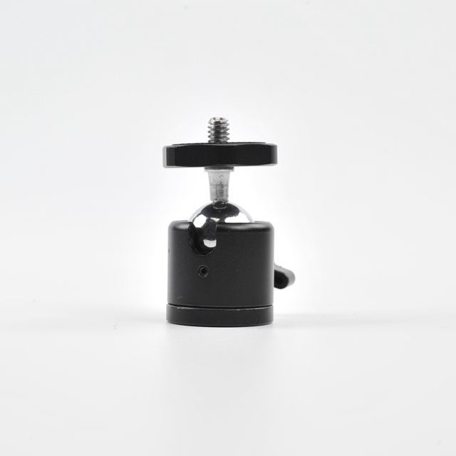 360 Degree Rotatable Aluminum Tripod Ball Head for Monopods DSLR Cameras HTC Vive Camcorder Light Stand,Max. Load 5.5lbs
