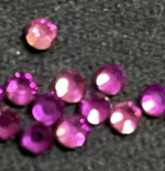 rond 2mm rose rouge