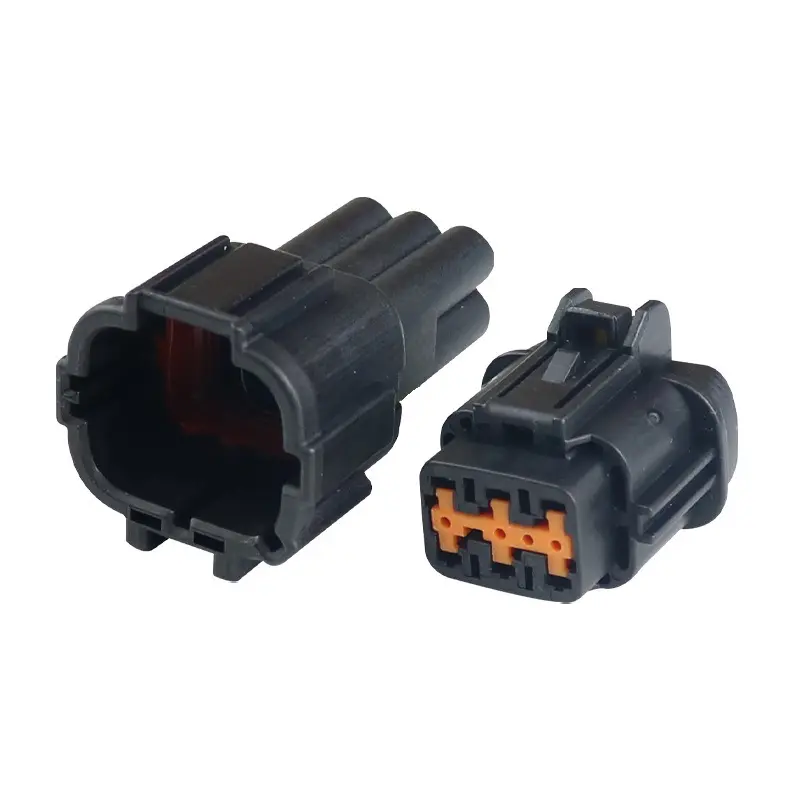 4 Pin 1.0Mm Zwart Man Vrouw Plug Voor Honda Zuurstof Sensor Auto Waterdichte Connector 6188-4776 6189-7039
