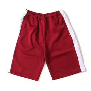 Pantalon de jogging long 3-quarts à la mode pour hommes avec rayures latérales fermeture élastique à la taille conception personnalisée respirant vêtements d'été en hêtre - Product Image 6