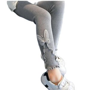 Girls Leggings Kids Pants Solid Color With <b>Flowers</b> Children Under Clothing Spring Summer Autumn All-matches Legging P248 - Product Image 1