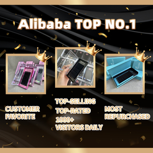 Ru ngọc Elan Cashmere khối lượng lông mi mở rộng tối Matte Đen lụa 6-30mm lông mi khay với chuyên nghiệp tư nhân - Product Image 4