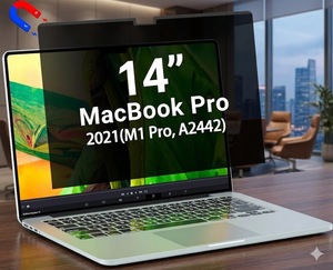 ฟิล์มกันรอยแบบแม่เหล็กสำหรับ MacBook Pro 14.2 นิ้ว M1 2021  แบบถอดได้ - Product Image 1