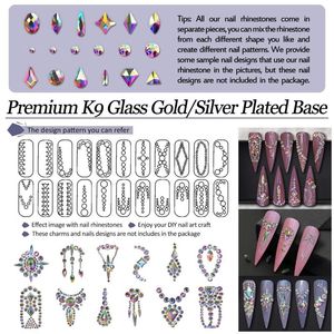 CY Pietre all'Ingrosso con Retro Piatto in 180 Forme Cristallo K9 Fancy AB Strass per Decorazioni Gioielli e Abbigliamento - Product Image 4