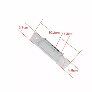 Luz LED para Matrícula 1224143 Carcasa Transparente Luz Blanca para Opel Astra F Corsa B Vectra B Zafira A - Product Image 2