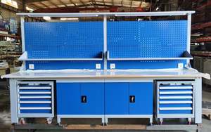 Fenghui atölye için özelleştirilmiş ağır tip tezgah metal dolap worktable - Product Image 3