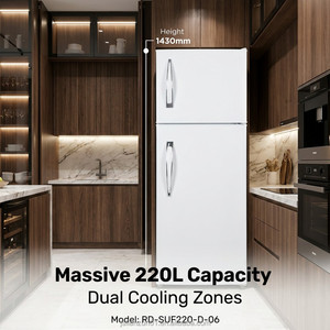 Congélateur coffre solaire Z 220L DC 12V/24V AC double alimentation, économie d'énergie, pour usage domestique, hors réseau et commercial - Product Image 4