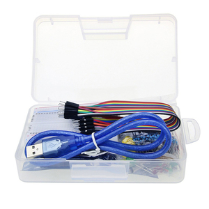 Nova Chegada UNO R3 Starter Kit com Breadboard LED Jumper Fios Botões Transporte Rápido para Projetos <span class=keywords><strong>Arduino</strong></span> - Product Image 5