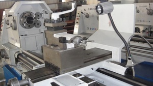 Haute qualité CA6166 * 3000 tour manuel horizontal Machine de découpe de métal robuste 660mm diamètre d'oscillation coupe de filetage de précision - Product Image 2