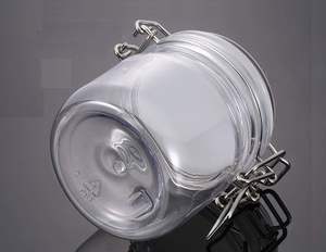 ขวดโหลแก้วขนาดเล็กแบบสุญญากาศสำหรับเก็บอาหาร กาแฟ พร้อมฝาปิดแบบหนีบ - Product Image 2