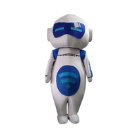 2026 dessin animé Robot adulte Cosplay habillage accessoires noël carnaval fête Halloween Anime Robot Costumes mascotte Costume