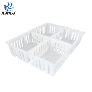 Cettia KD651 Cajas de transporte de pollo vivo de plástico Caja de rotación con particiones - Product Image 1