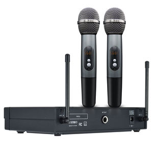 Mélangeur karaoké double système de microphones sans fil micro portable pour karaoké chantant église <span class=keywords><strong>barre</strong></span> de <span class=keywords><strong>son</strong></span> haut-parleur KTV - Product Image 5