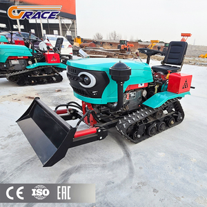 5 En 1 Maquinaria agrícola ampliamente utilizada 35hp Pequeño equipo <span class=keywords><strong>de</strong></span> cultivo <span class=keywords><strong>de</strong></span> arroz <span class=keywords><strong>Mini</strong></span> tractor sobre orugas - Product Image 1