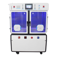 Cabina de Monitoreo Veterinario Eléctrica de Acero con Funciones Completas para Animales, Jaula de Oxígeno para Uso Médico con Certificación CE