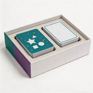 Jeu de société fantastique personnalisable OEM, jeu de table interactif parent-enfant, carte imprimée CMYK Pantone avec des pièces de jeu colorées - Product Image 3