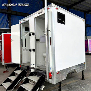 Remorque de toilettes de luxe exécutive, toilettes portables, remorque WC extérieur, salle de bain mobile - Product Image 1