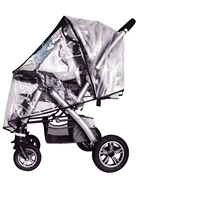 Housse de poussette personnalisée avec logo, pare-soleil, portable, imperméable, anti-poussière, pour extérieur