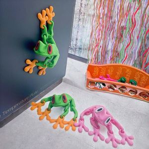 Vente en gros de modèles d'animaux en plastique magnétiques imprimés en 3D personnalisables, inspirés de la tendance Frozen, jouets pour enfants, fournisseurs OEM - Product Image 3
